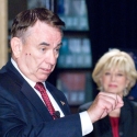Sec. Tommy Thompson and Lesley Stahl at 2008 Bipartisan Health Care Forum in Minneapolis, MN